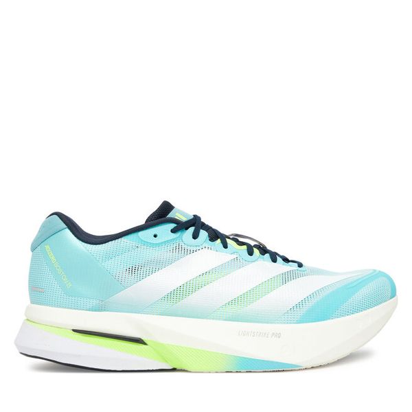 Buty do biegania adidas. Niebieskie buty do biegania Adidas, bez wzorów, bez zapięcia, do biegania. Za 539.99 zł.