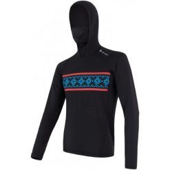 Sensor Bluza Męska Z Kapturem Thermo Czarna Ze Wzorem Xxl. Bielizna termoaktywna marki Sensor. W wyprzedaży za 169.00 zł.