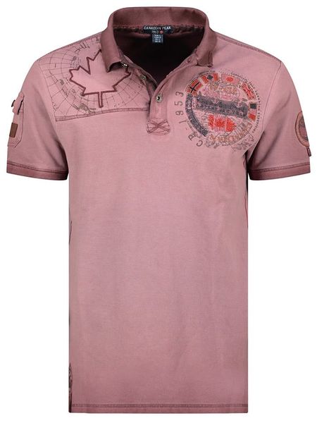 Canadian Peak Koszulka polo "Kinflateak" w kolorze bordowym rozmiar: S. Czerwone koszulki polo Canadian Peak, s, bez wzorów, z bawełny, bez kołnierzyka, bez ramiączek. Za 79.03 zł.