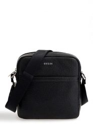 Guess Torebka w kolorze czarnym - 19 x 23 x 2 cm rozmiar: onesize. Czarne torby na ramię Guess, z aplikacjami, z materiału, na ramię, małe, bez dodatków. Za 260.96 zł.