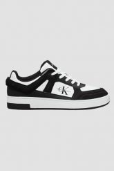 CALVIN KLEIN Czarno-białe sneakersy męskie, Rozmiar 44. Czarne buty sportowe casual CALVIN KLEIN, bez wzorów, bez zapięcia. W wyprzedaży za 399.99 zł.