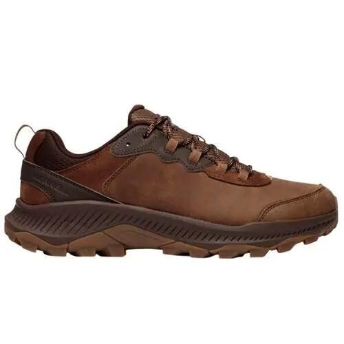 Buty trekkingowe męskie Merrell Speed Strike 2. Brązowe buty turystyczne Merrell, bez wzorów, z materiału, bez zapięcia, trekkingowe. Za 533.00 zł.