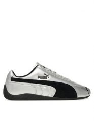 Puma Sneakersy Speedcat Metallic 403689 01 M Srebrny. Szare buty sportowe casual Puma, bez wzorów, ze skóry, bez zapięcia. Za 379.99 zł.