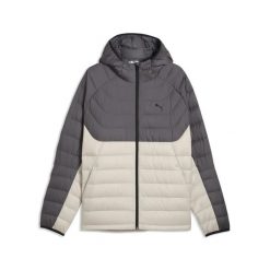 Męska kurtka puchowa PACKLITE z kapturem PUMA. Brązowe kurtki Puma, m, bez wzorów, z materiału, z kapturem. Za 599.00 zł.
