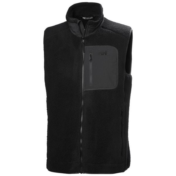 Kurtka bez rękawów Helly Hansen Panorama Pile Block. Czarne kurtki Helly Hansen, bez wzorów, bez kaptura. Za 480.00 zł.