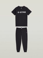 G-Star Piżama w kolorze czarnym rozmiar: M. Czarne piżamy G-Star, m, bez wzorów, z bawełny, bez ramiączek. Za 148.95 zł.