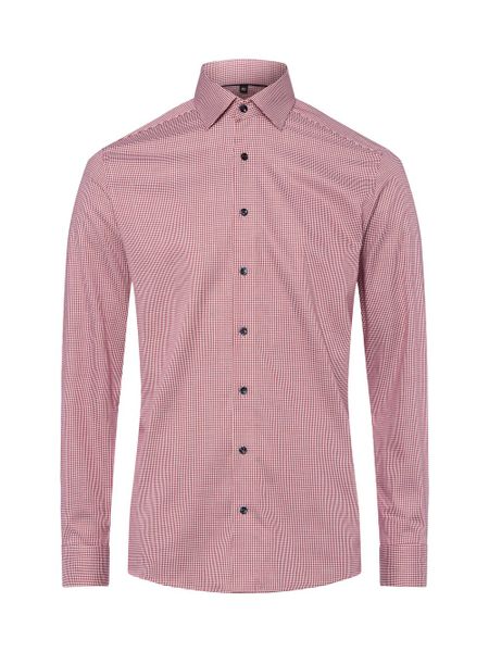 Finshley & Harding koszula biznesowa Mężczyźni Modern Fit Bawełna czerwony|biały, 43. Białe koszule Finshley & Harding, m, bez wzorów, z bawełny, bez kołnierzyka, bez ramiączek. Za 119.95 zł.