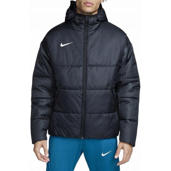 Męska Kurtka Academy Pro 24 ThermaFit Autumn Padded Jacket. Niebieskie kurtki Nike, m, bez wzorów, z materiału, z kapturem. Za 449.99 zł.