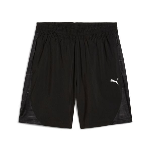 Szorty Puma Tad Tech. Czarne szorty Puma, bez wzorów, sportowe. W wyprzedaży za 139.00 zł.