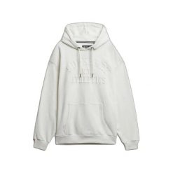 Bluza z kapturem Superdry Athletic Emboss. Białe bluzy z kapturem Superdry, xl, bez wzorów, z kapturem. Za 415.65 zł.