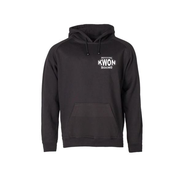 Bluza z kapturem Kwon Professional Boxing. Czarne bluzy z kapturem KWON, l, bez wzorów, z bawełny, z kapturem. Za 282.00 zł.