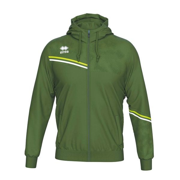 Bluza Errea Eber Ad Dorośli. Zielone bluzy z kapturem ERREA, s, bez wzorów, z materiału, z kapturem. Za 291.00 zł.