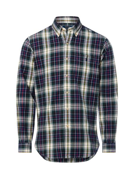 Polo Ralph Lauren koszula w kratę Mężczyźni Regular Fit Bawełna wielokolorowy, XL. Koszule Polo Ralph Lauren, m, bez wzorów, z bawełny, bez kołnierzyka, bez ramiączek. Za 769.95 zł.