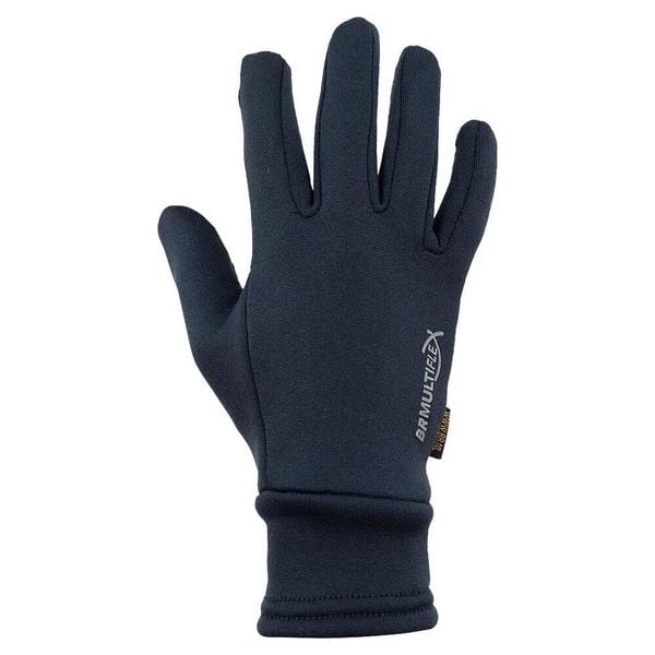 Zimowe rękawiczki jeździeckie BR Equitation Multiflex. Niebieskie rękawiczki BR, na zimę, bez wzorów, z elastanu. Za 139.00 zł.