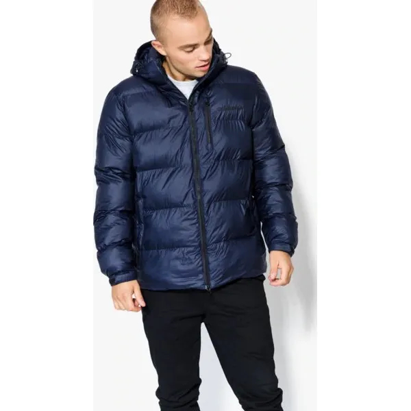 Adidas Kurtka Hooded Jkt , granatowy, rozmiar M. Niebieskie kurtki Adidas, na zimę, m, bez wzorów, z materiału, bez kaptura. W wyprzedaży za 549.99 zł.