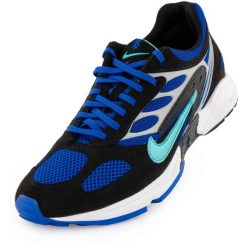 Buty do biegania Nike Air Ghost Racer męskie, roz. 42, czarne/zielone fluo. Czarne buty do biegania MEN'S REPUBLIC, bez wzorów, z gumy, bez zapięcia, do biegania. Za 362.99 zł.