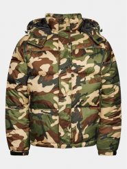 Redefined Rebel Kurtka puchowa 225067 Zielony Regular Fit. Zielone kurtki Redefined Rebel, m, bez wzorów, z puchu, bez kaptura. Za 279.99 zł.