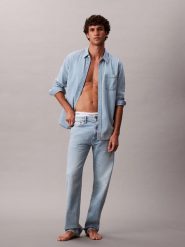 CALVIN KLEIN JEANS Dżinsy - Regular fit - w kolorze błękitnym rozmiar: W36/L32. Niebieskie jeansy Calvin Klein Jeans, l. Za 239.29 zł.