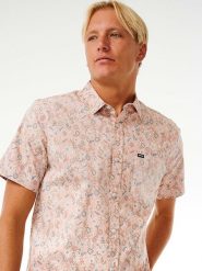 Rip Curl Koszula w kolorze jasnoróżowym rozmiar: L. Różowe koszule Rip Curl, l, bez wzorów, bez kołnierzyka, bez ramiączek. Za 97.28 zł.