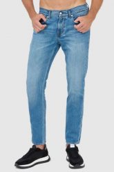 7 FOR ALL MANKIND Jeansy męskie SLIMMY TAPERED SPECIAL EDITION LAID BACK. Niebieskie jeansy 7 for all mankind, m. W wyprzedaży za 499.99 zł.