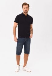 Jeansowe spodenki, Comofrt Fit, E-NER. Brązowe szorty Volcano, m, bez wzorów, z jeansu, klasyczne. Za 159.99 zł.