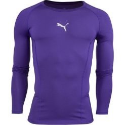 Koszulka termoaktywna sportowa męska Puma LIGA Baselayer. Fioletowe bielizna termoaktywna Puma, m, bez wzorów, bez ramiączek. Za 139.00 zł.