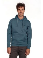 The Time of Bocha Bluza w kolorze morskim rozmiar: L. Niebieskie bluzy The Time of Bocha, l, bez wzorów, z bawełny, z kapturem. Za 134.85 zł.