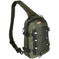 Torba na ramię Compact Sling. Zielone torby na ramię MFH MAX FUCHS, bez wzorów, z materiału, na ramię, bez dodatków. Za 108.99 zł.
