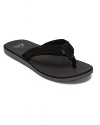Sandały dla Mężczyzn CARVER SUEDE CORE. Czarne sandały Quiksilver, z gumy, bez zapięcia. Za 129.99 zł.
