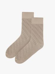 Skarpetki za kostkę męskie. Brązowe skarpety Ryłko, bez wzorów, z materiału. Za 24.99 zł.