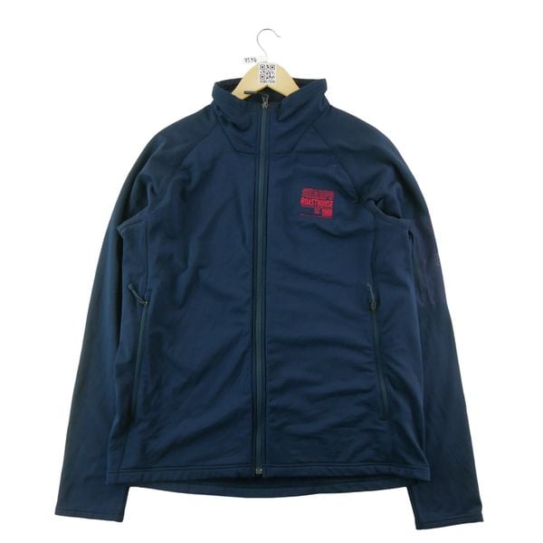 Second life - Kurtka polarowa męska The North Face - Jak nowy. Niebieskie kurtki The North Face, l, bez wzorów, z materiału, bez kaptura. Za 127.76 zł.
