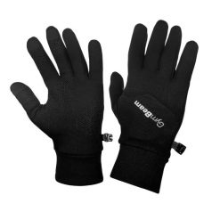 Rękawiczki do biegania Unstoppable Black GymBeam. Czarne rękawiczki GYMBEAM, bez wzorów. Za 52.90 zł.