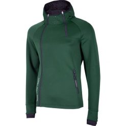 Bluza męska BLM212 - ciemna zieleń. Bluzy z kapturem marki 4F. W wyprzedaży za 99.99 zł.