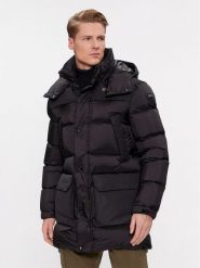 Blauer Kurtka puchowa 23WBLUK03009 Czarny Regular Fit. Czarne kurtki Blauer, m, bez wzorów, z puchu, bez kaptura. Za 1,519.00 zł.