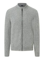 Maerz Muenchen Wełniany kardigan w kolorze jasnoszarym rozmiar: 58. Szare swetry rozpinane Maerz Muenchen, bez wzorów, z wełny, bez kołnierzyka, bez ramiączek. Za 434.99 zł.