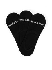 G-Star Raw Skarpety AS_G-STAR_S_124_SS25 (3-PACK) Czarny. Czarne skarpety G-Star Raw, bez wzorów, z bawełny. Za 29.99 zł.