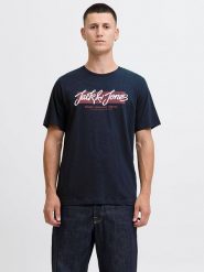 Jack & Jones Koszulka "Urban" w kolorze granatowym rozmiar: XXL. Niebieskie bezrękawniki Jack & Jones, xxl, bez wzorów, z bawełny, bez kołnierzyka, bez ramiączek. Za 37.12 zł.