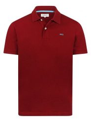 McGregor Koszulka polo w kolorze bordowym rozmiar: XXL. Czerwone koszulki polo McGregor, xxl, bez wzorów, z bawełny, bez kołnierzyka, bez ramiączek. Za 165.93 zł.