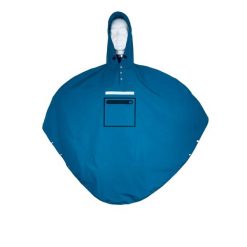 Poncho Ludowe Jasnoniebieskie. Niebieskie kurtki przeciwdeszczowe PEOPLE PONCHO, bez wzorów, bez kaptura. Za 441.00 zł.
