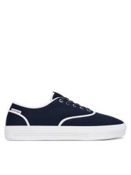 Tommy Hilfiger Tenisówki Th Vulc Cup Long Lace Canvas FM0FM05874 Granatowy. Niebieskie trampki Tommy Hilfiger, m, bez wzorów, bez zapięcia. Za 369.99 zł.