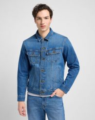 LEE MĘSKA KURTKA JENSOWA RIDER JACKET PLANET WAVES 112341637. Kurtki Lee, m, bez wzorów, bez kaptura. Za 259.99 zł.