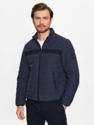Tommy Hilfiger Kurtka puchowa MW0MW31638 Granatowy Regular Fit. Niebieskie kurtki Tommy Hilfiger, m, bez wzorów, z puchu, bez kaptura. Za 849.99 zł.