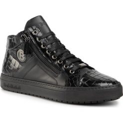 Sneakersy BALDININI - 046308TPXNA0000XXFNX Palux/Nero. Czarne buty sportowe casual Baldinini, bez wzorów, ze skóry, bez zapięcia. Za 1,599.00 zł.