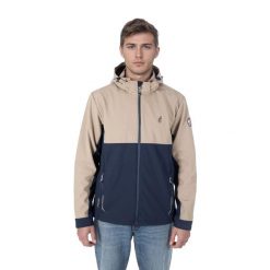 Kurtka męska softshell AULP z odpinanym kapturem elastyczna oddychająca. Zielone kurtki Aulp, m, bez wzorów, z softshellu. W wyprzedaży za 399.99 zł.