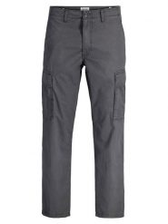 Jack & Jones Spodnie cargo Kane Frank 12291962 Szary Relaxed Fit. Szare spodnie materiałowe Jack & Jones, m, bez wzorów, z bawełny. Za 139.99 zł.