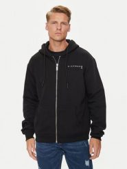 Richmond X Bluza Claretti UMA24147FE Czarny Regular Fit. Czarne bluzy RICHMOND X, m, bez wzorów, z syntetyku, bez kaptura. Za 489.99 zł.