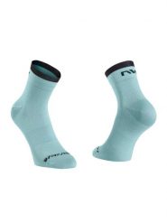 Skarpety rowerowe NORTHWAVE Origin niebieski. Niebieskie skarpety Northwave, bez wzorów, z materiału. Za 110.50 zł.