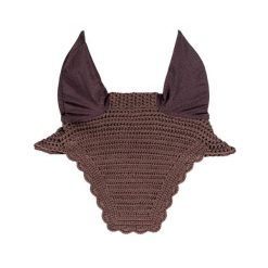 Czapka dla konia Kentucky Wellington Velvet. Brązowe czapki zimowe KENTUCKY HORSEWEAR, bez wzorów. Za 378.00 zł.