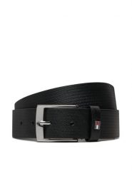 Tommy Hilfiger Pasek Męski AM0AM13015 Czarny. Czarne paski Tommy Hilfiger, bez wzorów, ze skóry. Za 179.99 zł.