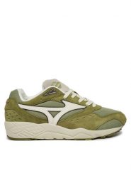 Mizuno Sneakersy Contender D1GA238 Zielony. Zielone buty sportowe casual Mizuno, bez wzorów, ze skóry, bez zapięcia. Za 409.99 zł.